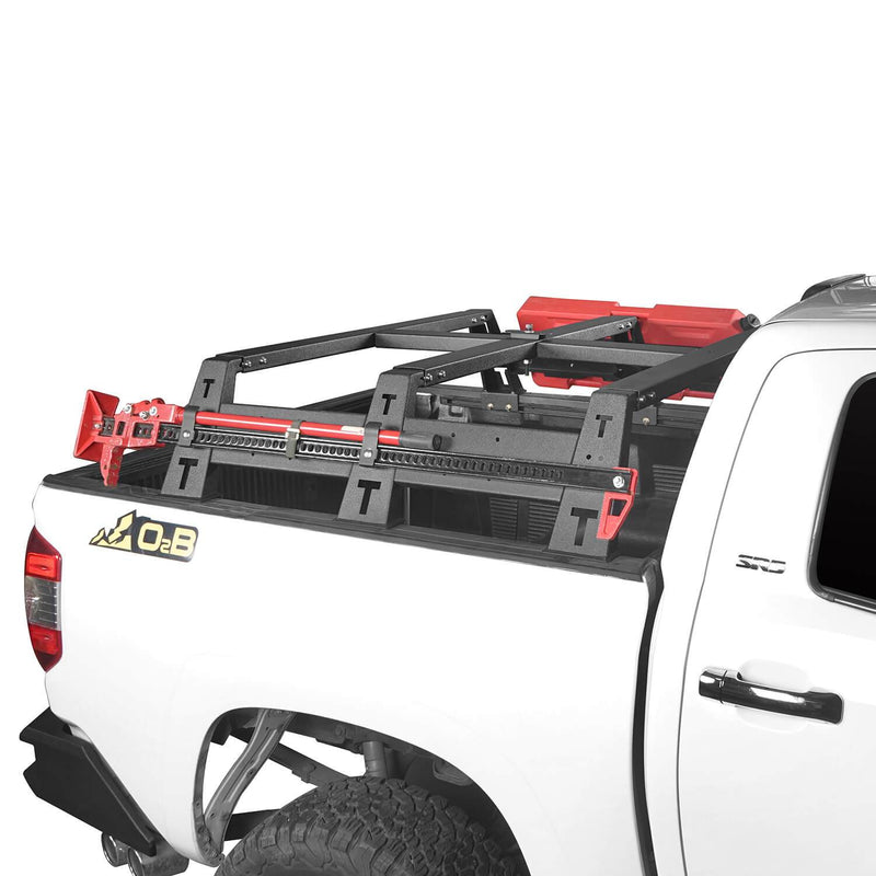 Load image into Gallery viewer, HookeRoad Roof Rack / Bed Rack / Roll Bar Bed Rack for 2014-2021 Toyota Tundra b5004+b5005+b5006 13
