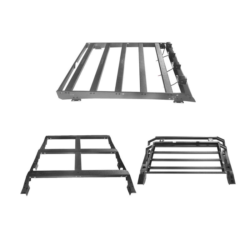 Load image into Gallery viewer, HookeRoad Roof Rack / Bed Rack / Roll Bar Bed Rack for 2014-2021 Toyota Tundra b5004+b5005+b5006 2
