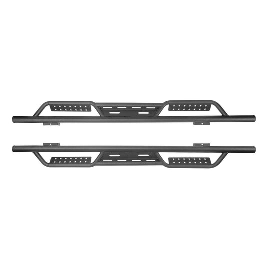 Hooke Road Running Boards Drop Side Steps Bar(09-14 Ford F-150 SuperCrew)