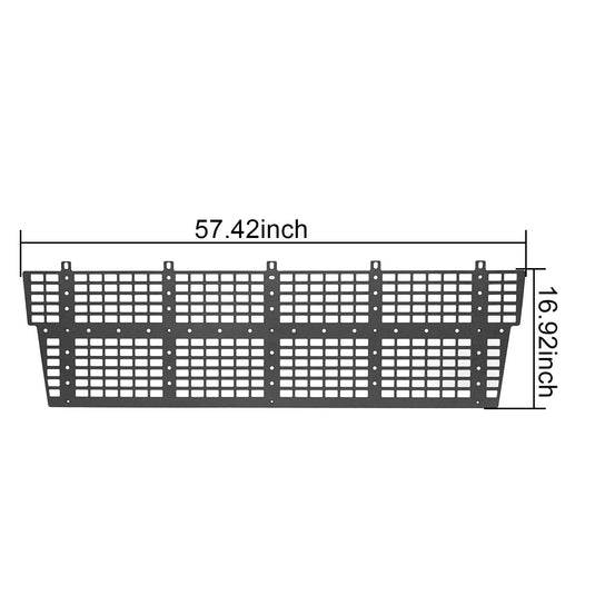 Hooke Road Front Bed Molle System(2005-2015 Toyota Tacoma 6 inch Long Bed)