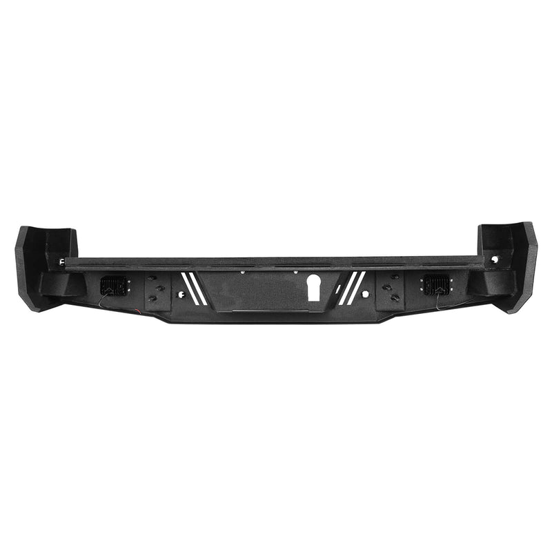 Load image into Gallery viewer, HookeRoad Tacoma Sensors Rear Bumper Replacement for 2016-2023 Toyota Tacoma 3rd Gen b4204-1-8
