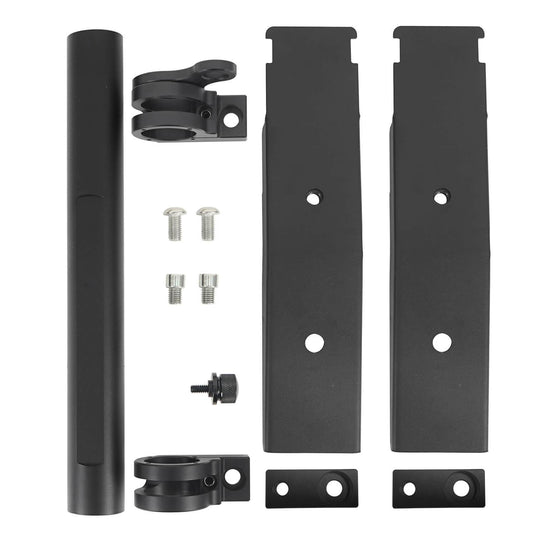 Hooke Road Tailgate Hinge Mounted Single Flag & Antenna Holder(07-18 Jeep Wrangler JK)