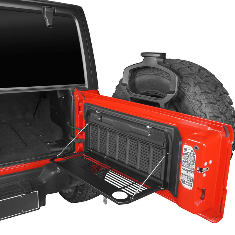 Load image into Gallery viewer, Hooke Road? Jeep JL Table Cargo Tailgate Table for 2018-2019 Jeep Wrangler JL Jeep JL Parts MMR1830 u-Box offroad 4
