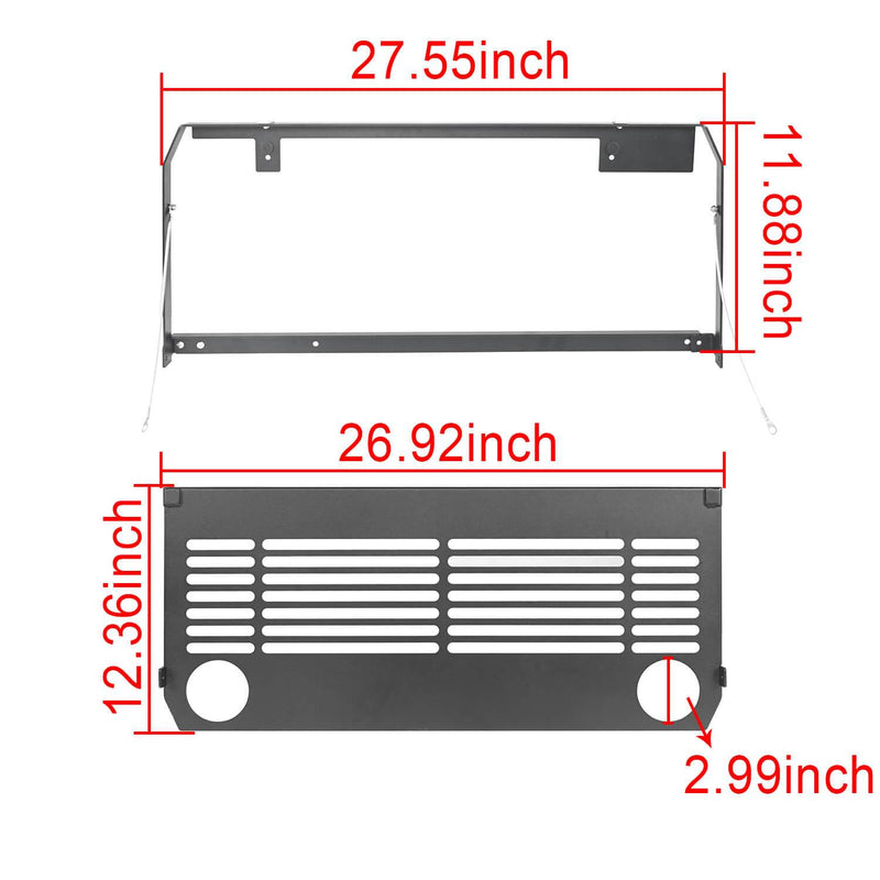 Load image into Gallery viewer, Hooke Road? Jeep JL Table Cargo Tailgate Table for 2018-2019 Jeep Wrangler JL Jeep JL Parts MMR1830 u-Box offroad 8
