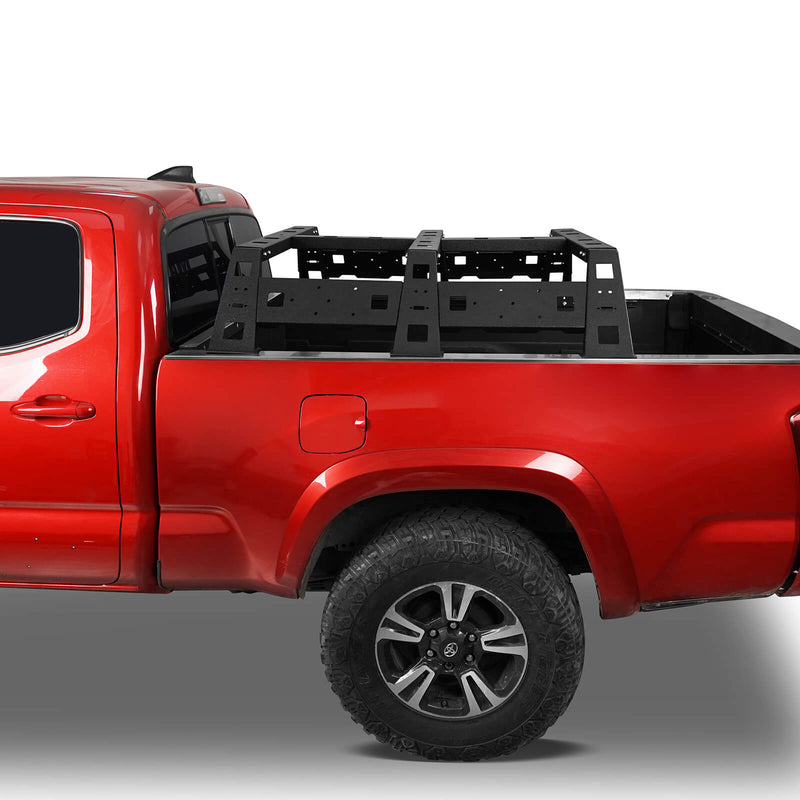 Load image into Gallery viewer, HookeRoad Toyota Tacoma Bed Rack for 2005-2023 Toyota Tacoma b4009 6
