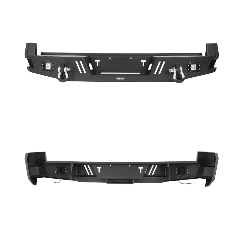 Load image into Gallery viewer, HookeRoad Toyota Tacoma Front &amp; Rear Bumper for 2005-2011 Toyota Tacoma b40014022-13
