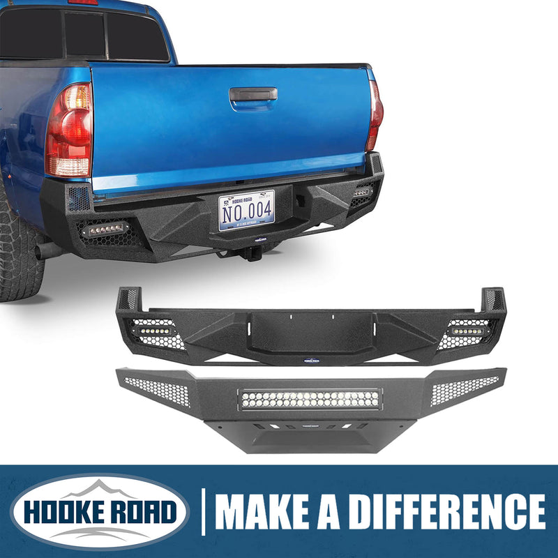 Load image into Gallery viewer, HookeRoad Toyota Tacoma Front &amp; Rear Bumper for 2005-2011 Toyota Tacoma b40084023-1
