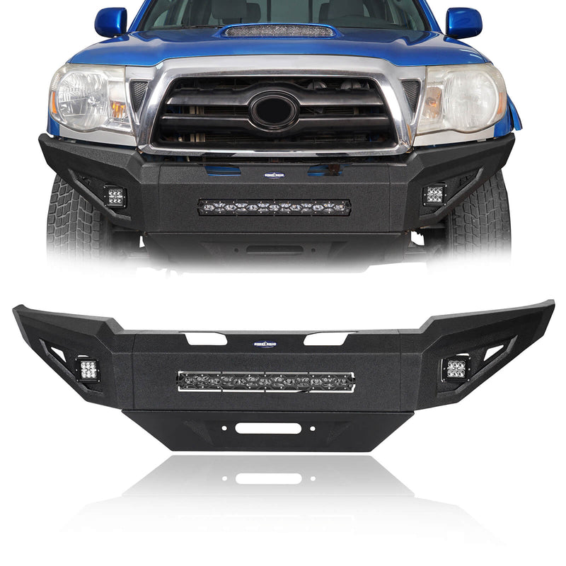 Load image into Gallery viewer, HookeRoad Toyota Tacoma Front &amp; Rear Bumper for 2005-2011 Toyota Tacoma b40194023-17
