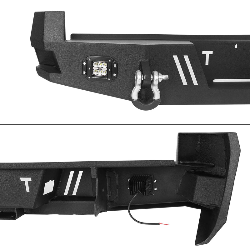 Load image into Gallery viewer, HookeRoad Toyota Tacoma Rear Bumper for 2005-2015 Toyota Tacoma 2nd Genb4022-10
