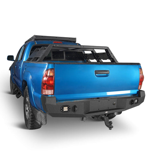 HookeRoad Toyota Tacoma Rear Bumper w/Floodlights for 2005-2015 Toyota Tacoma b4011-s-5