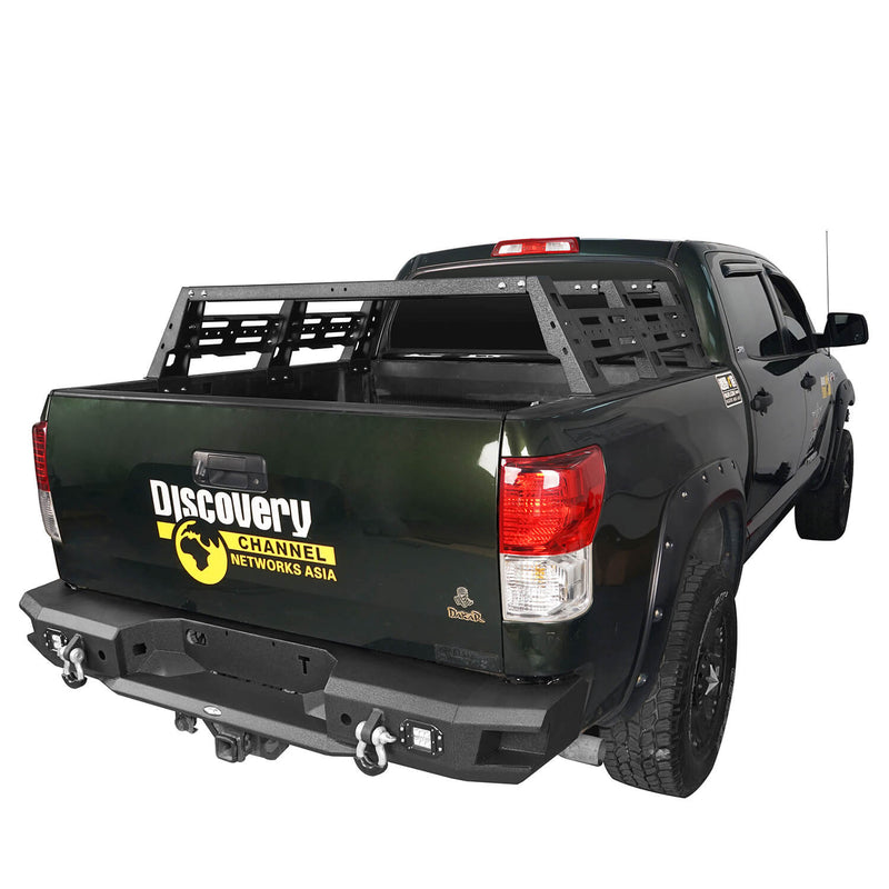 Load image into Gallery viewer, HookeRoad Tundra High Bed Rack w/Hoop for 2007-2013 Toyota Tundra b5207 3
