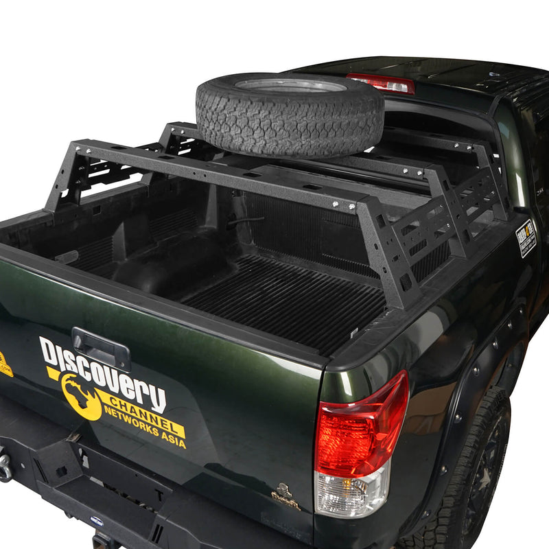 Load image into Gallery viewer, HookeRoad Tundra High Bed Rack w/Hoop for 2007-2013 Toyota Tundra b5207 4
