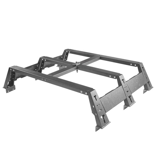 Hooke Road Toyota Tundra Bed Rack MAX 13 Inch High Bed Rack for Toyota Tundra 2014-2019 BXG606 Toyota Tundra Parts u-Box offroad 9