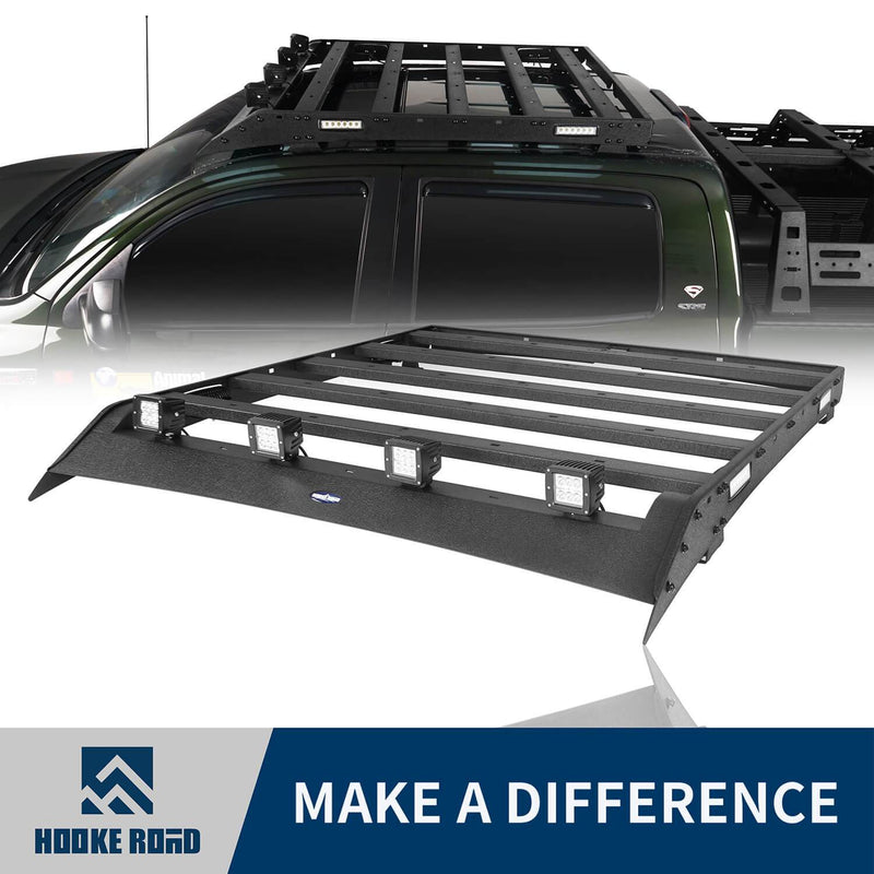Load image into Gallery viewer, HookeRoad Tundra Roof Rack With Lights for 2007-2013 Toyota Tundra Crewmax b5202 1
