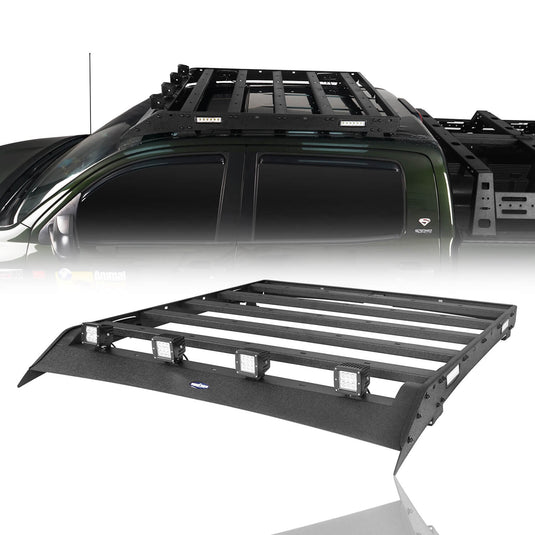 HookeRoad Tundra Front Bumper / Rear Bumper / Roof Rack for 2007-2013 Toyota Tundra Crewmax b5202+b5205+b5206 16