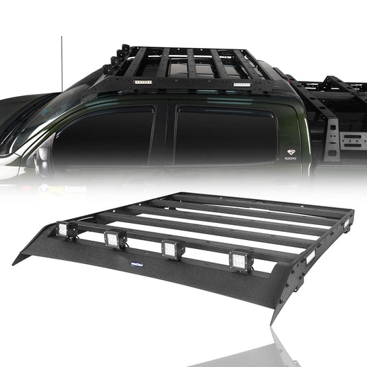 HookeRoad Tundra Roof Rack With Lights for 2007-2013 Toyota Tundra Crewmax b5202 2