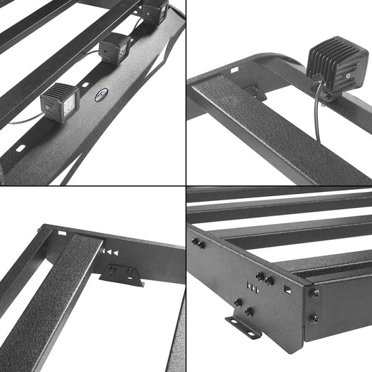 HookeRoad Toyota Tundra Crewmax Roof Rack Cargo Carrier for 2014-2021 Toyota Tundra b5004 11