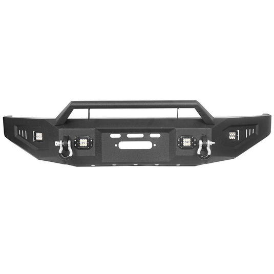 HookeRoad Tundra Front Bumper / Rear Bumper / Roof Rack for 2007-2013 Toyota Tundra Crewmax b5202+b5205+b5206 7