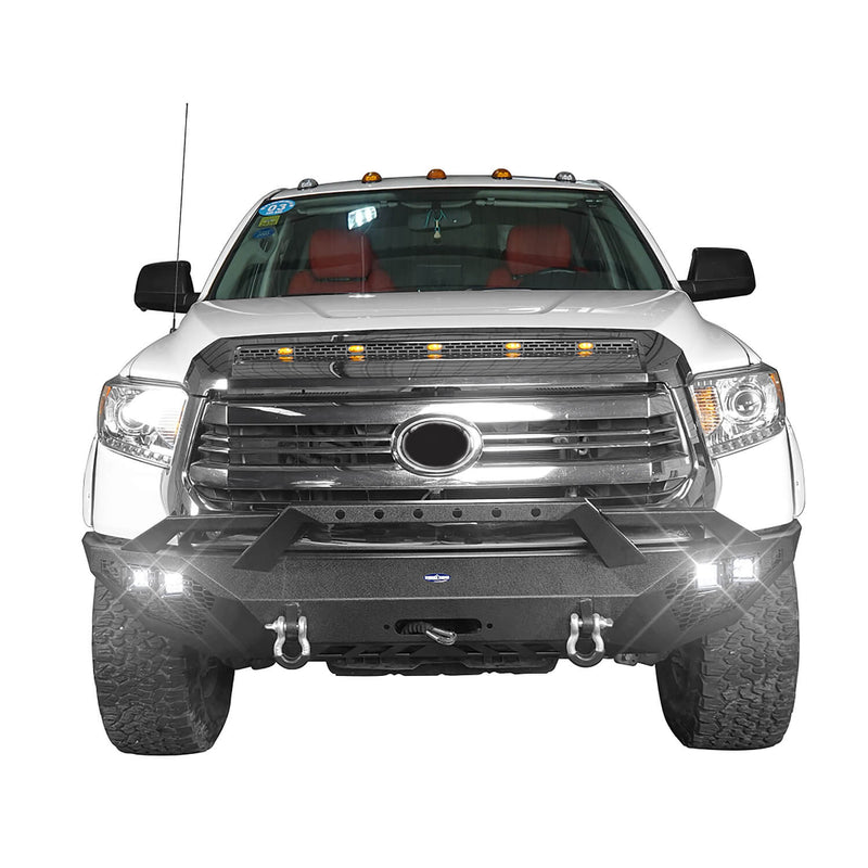 Load image into Gallery viewer, HookeRoad Toyota Tundra Front Bumper Full Width Bumper for 2014-2021 Toyota Tundra b5000 3

