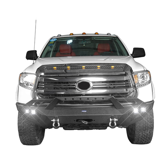 HookeRoad Toyota Tundra Front Bumper Full Width Bumper for 2014-2021 Toyota Tundra b5000 3