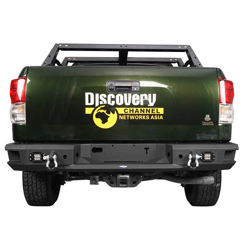 Load image into Gallery viewer, HookeRoad Full Width Rear Bumper for 2007-2013 Toyota Tundra b5201 3

