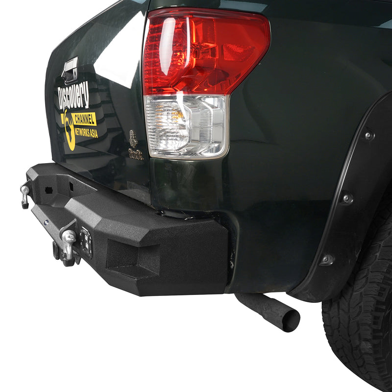 Load image into Gallery viewer, HookeRoad Full Width Rear Bumper for 2007-2013 Toyota Tundra b5201 6
