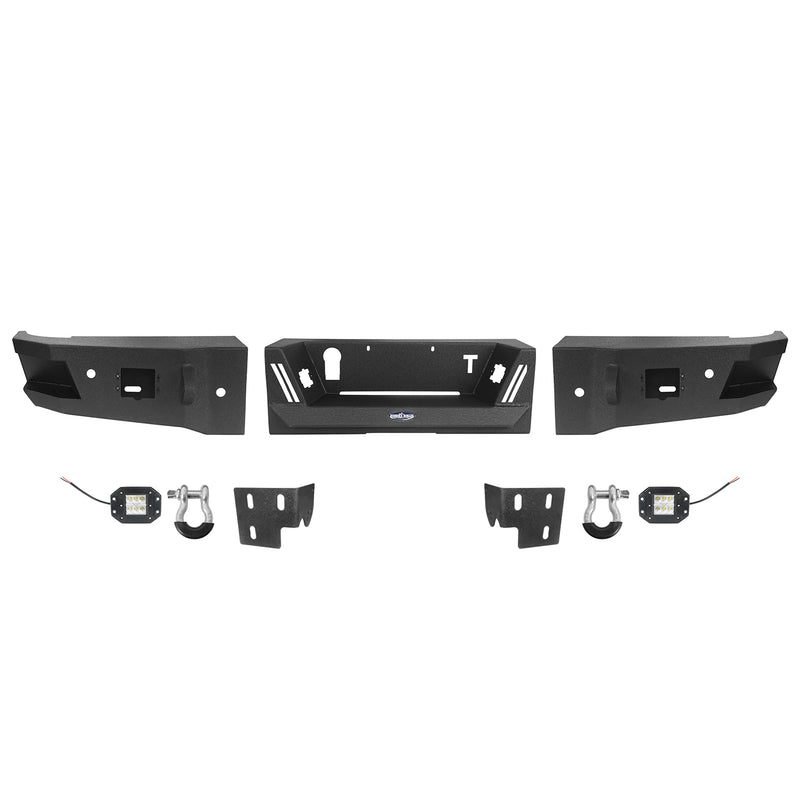 Load image into Gallery viewer, HookeRoad Tundra Front Bumper / Rear Bumper / Roof Rack for 2007-2013 Toyota Tundra Crewmax b5202+b5205+b5206 14
