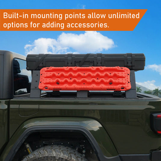 Truck 12.2" High Overland Bed Rack - Hooke Road BXG.9904-S 6