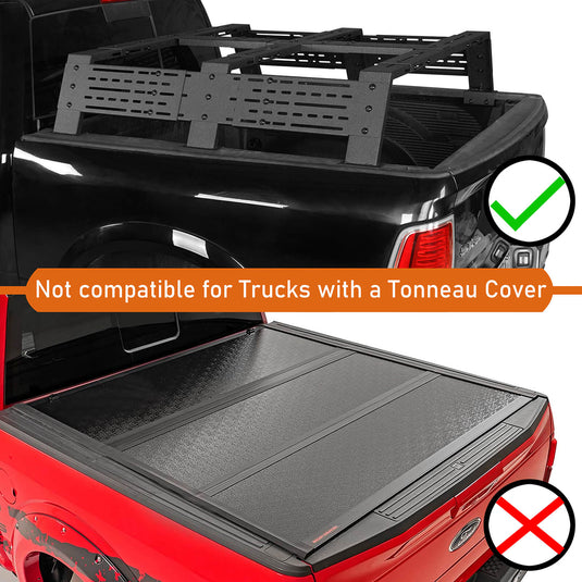 Truck 12.2" High Overland Bed Rack - Hooke Road BXG.9908-S 7