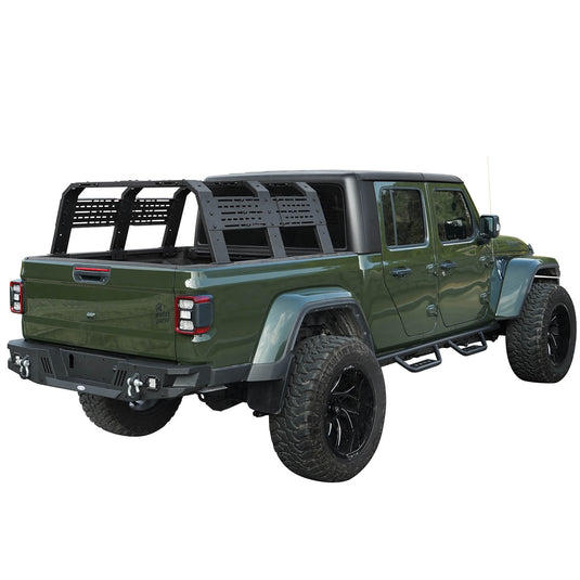 18.8" High Overland Bed Rack (Ford Ranger & GMC Canyon & Chevrolet Colorado & Jeep Gladiator JT)- Hooke Road